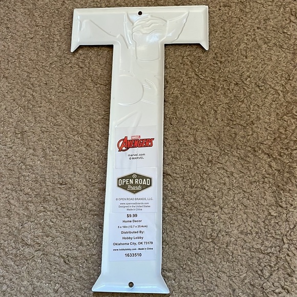 Thor letter T - Picture 2 of 2